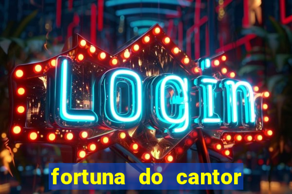 fortuna do cantor sorocaba 2023